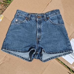 Vintage Levi's Orange Tab 912 High Waisted Shorts